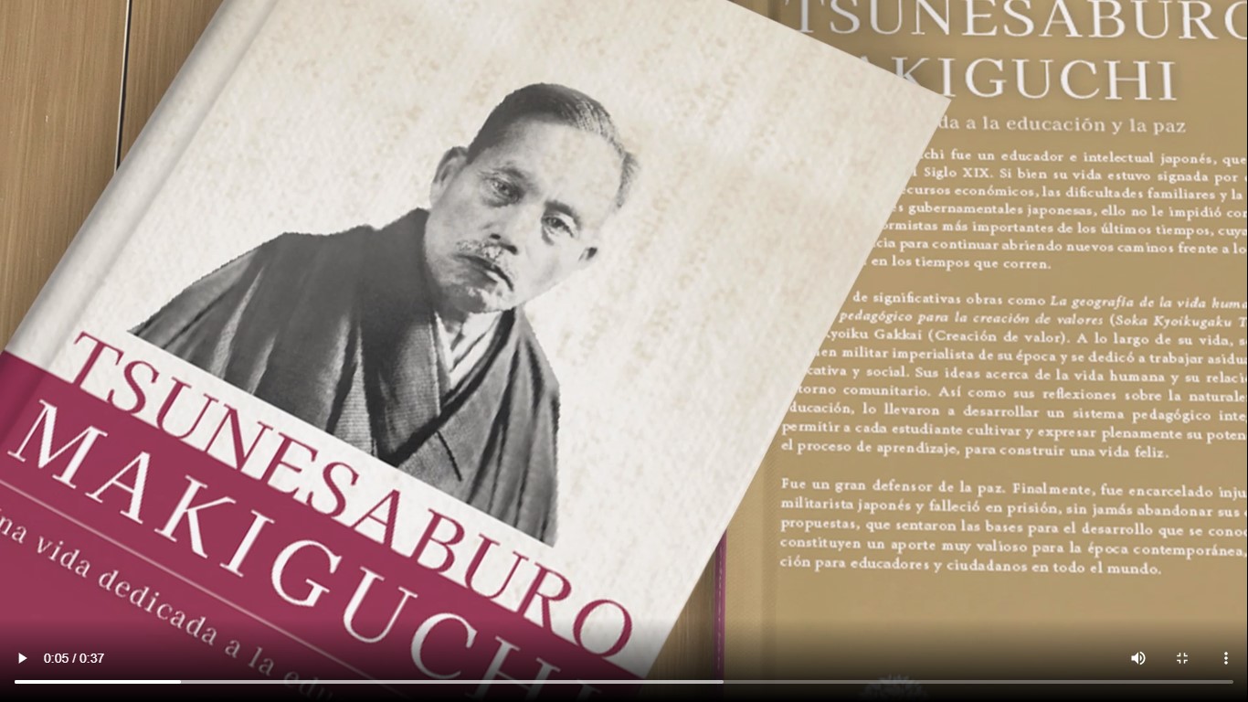 ¡Próximamente! Libro “Tsunesaburo Makiguchi: Una vida dedicada a la educación y la paz”